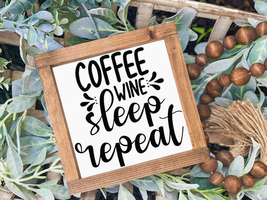 Coffee Wine Sleep